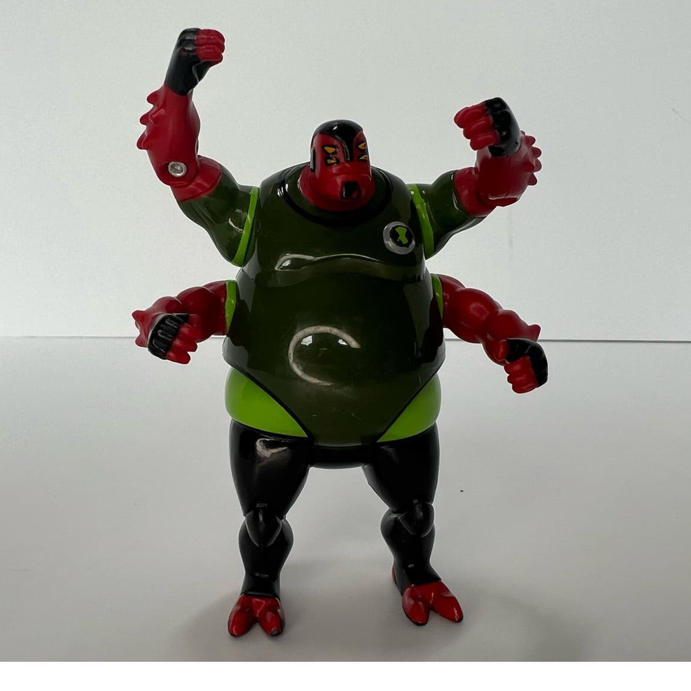 Bandai One Ben 10 Alien Force Gorvan Four Arms Figure, 3", Cartoon Network